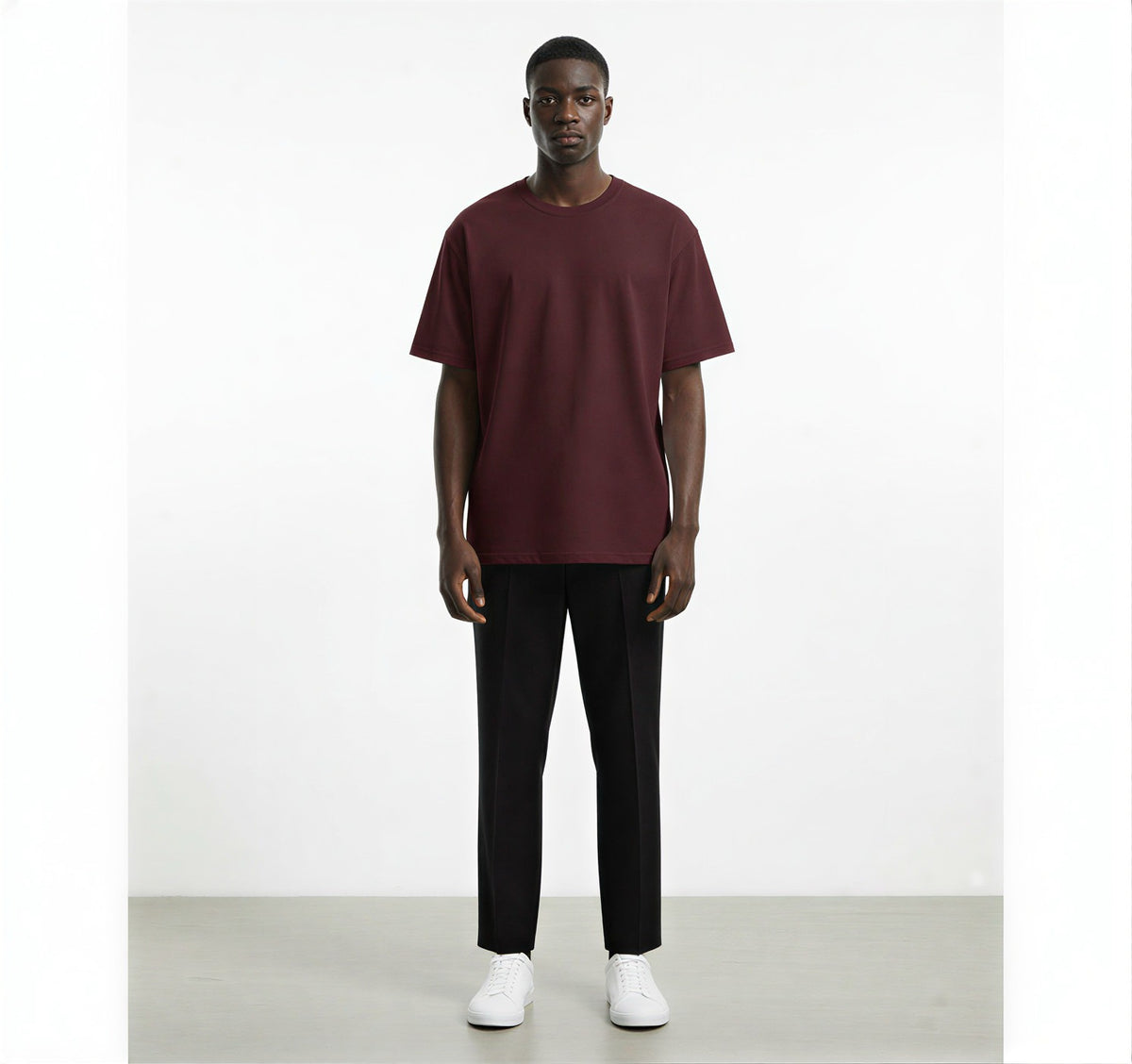 Unisex Terry Oversized Cotton Polyester Tee (260gsm) - Dark Colours